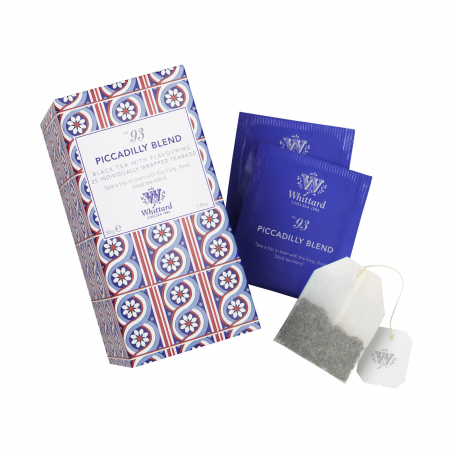 ceai negru - Ceai negru Piccadilly Blend, 25 plicuri individuale, Whittard of Chelsea