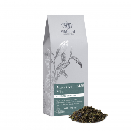 Ceai - Ceai verde cu menta, Marrakech Mint, frunze, 100 gr., Whittard of Chelsea