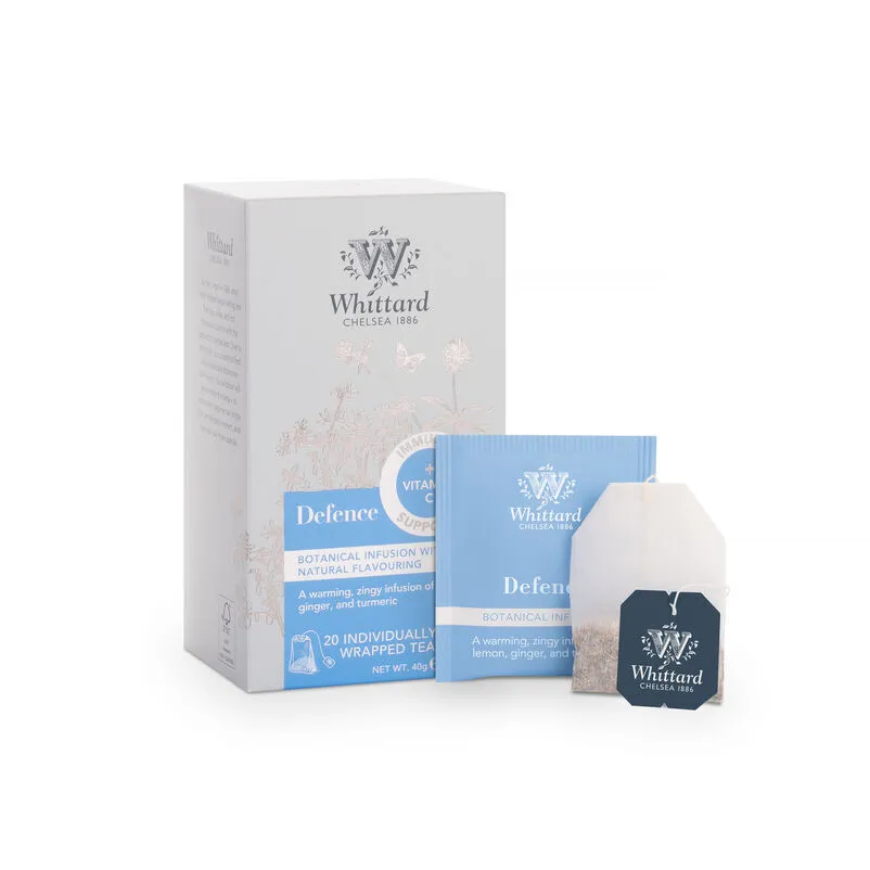 Cani si cesti - Ceai Wellness Defence , Whittard of Chelsea, 20 plicuri