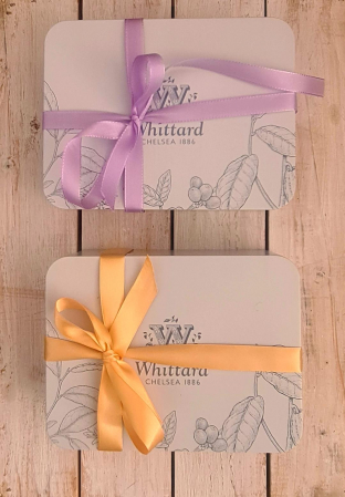 Cadouri - Cutie metalica Whittard pentru cadouri personalizate. dimensiuni21x16x7.5