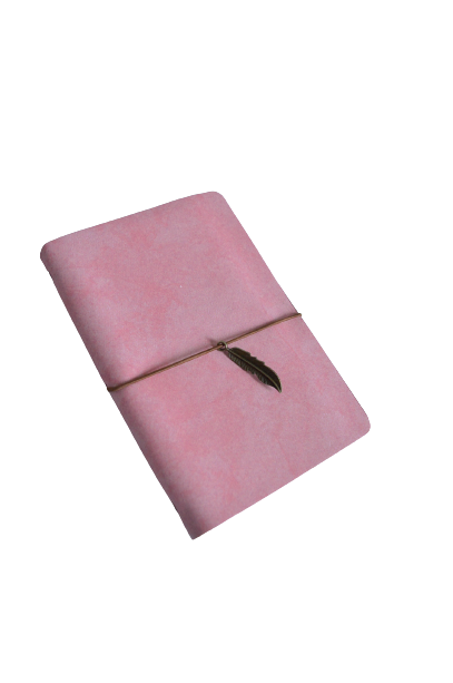 Agenda material cu talisman roz [1]