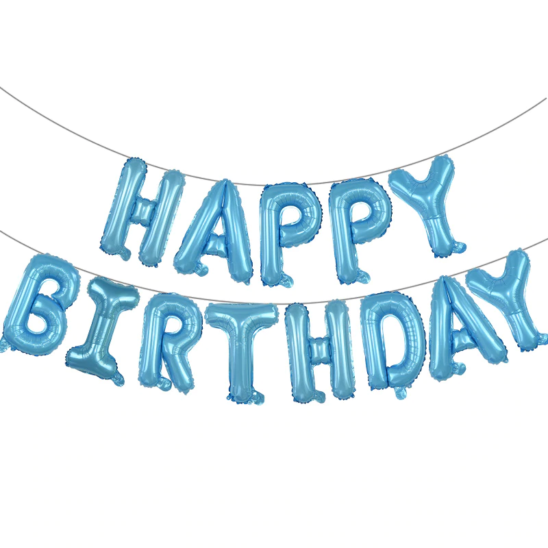 Balon set Happy Birthday sau Petrecere Baby [1]