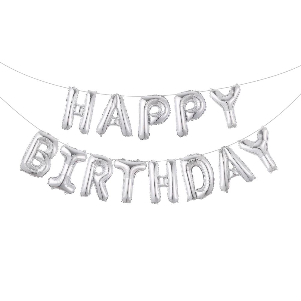 Balon set Happy Birthday sau Petrecere Baby [2]