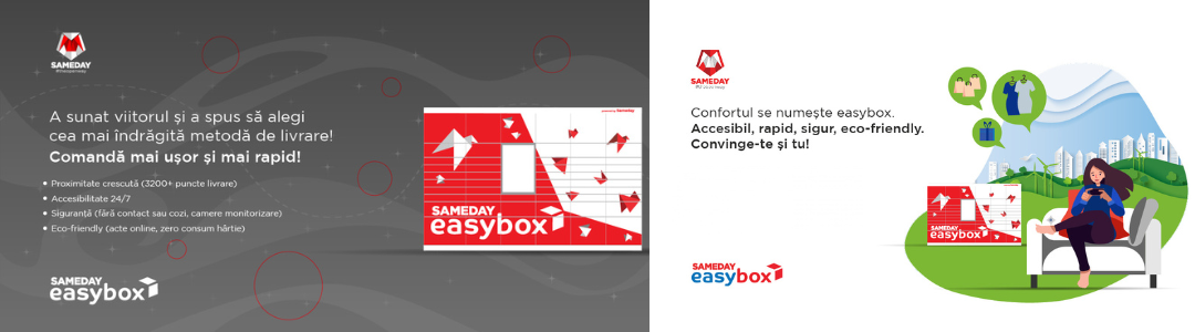 Alege livrarea la Easybox!