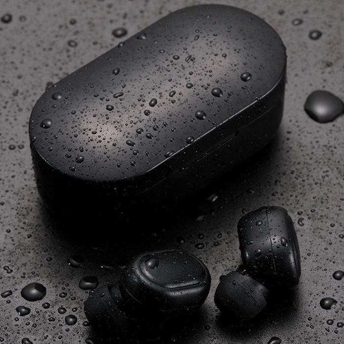 Casti Airdots Pro, TWS Bluetooth in ear, 3 perechi dopuri auriculare, negru [1]