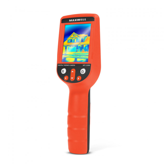Scanner termic digital, utilizare profesionala, ecran tactil, baterie incorporata și slot pentru card microSD [1]