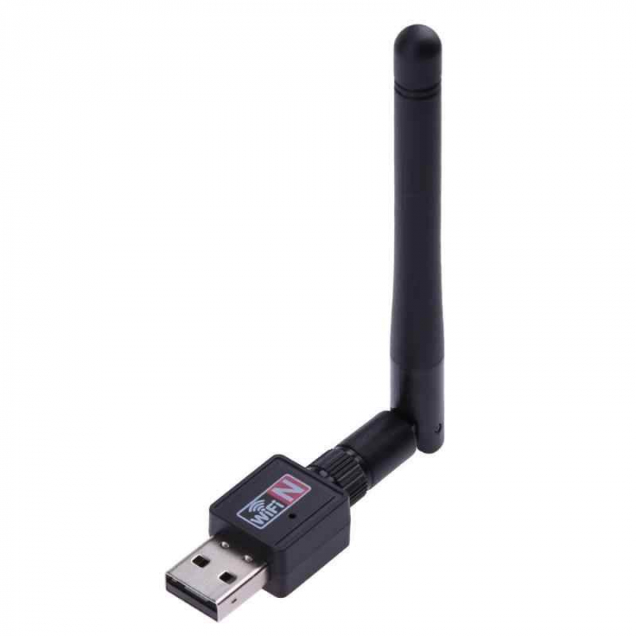Adaptor Retea Wireless USB 2.0, 2.4 Ghz, Antena detasabila, 600 Mbps, CD drivers inclus [2]