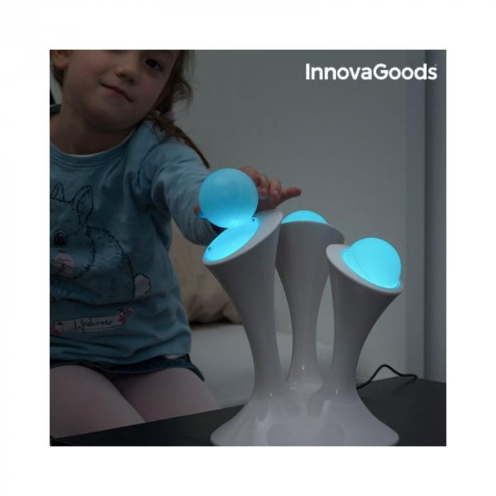 InnovaGoods Home, Lampa LED multicoloră, 3 sfere fluorescente [3]