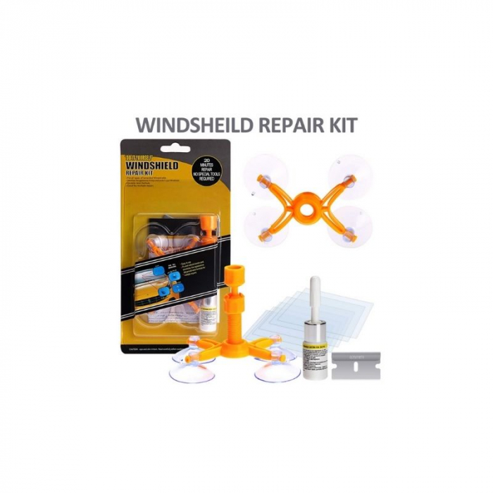 Kit Reparare Parbriz auto, Fix Glass pentru crapaturi, zgarieturi, ciobituri [3]
