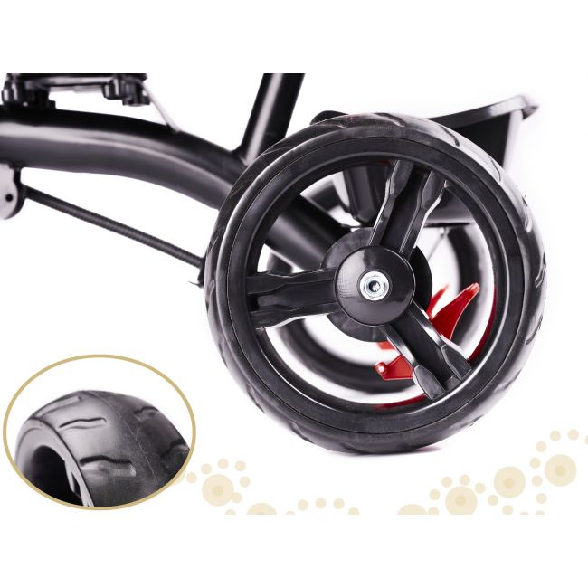 Tricicleta pentru copii Premium TRIKE FIX LITE, multifunctionala, scaun rotativ 360 grade - ALBASTRU [7]