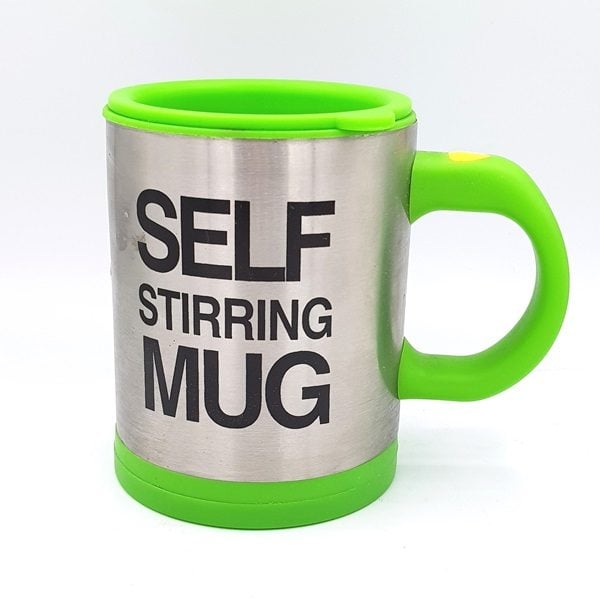 Self stirring mug,cana cu amestecare, verde [1]