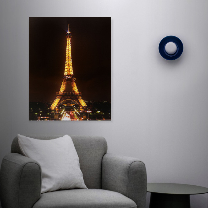 Tablou decorativ cu LED - „Turnul Eiffel” - 16 leduri, 38 x 48 cm [2]