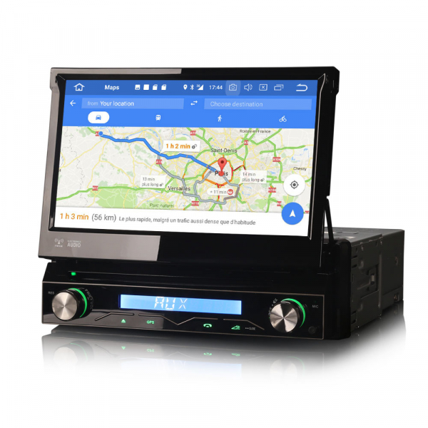 Navigatie auto / Multimedia player auto 1DIN, ecran retractabil, Android 10.0, Quad-Core ,2Gb Ram. [3]