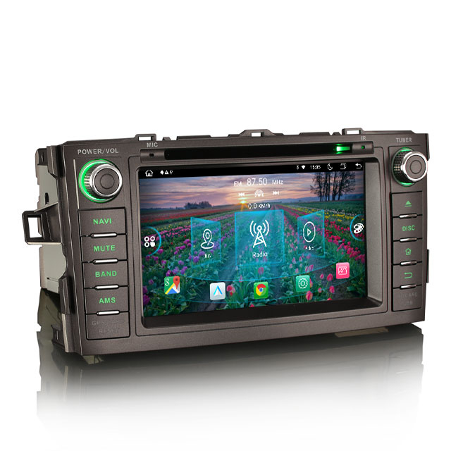 Pachet dedicat TOYOTA AURIS COROLLA ALTIS,7 inch, Android 11, Octa Core [2]