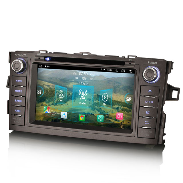 Pachet dedicat TOYOTA AURIS COROLLA ALTIS,7 inch, Android 11, Octa Core [3]