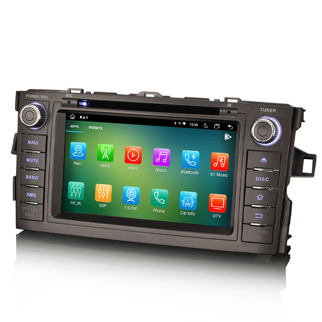 Pachet dedicat TOYOTA AURIS COROLLA ALTIS,7 inch, Android 11, Octa Core [6]