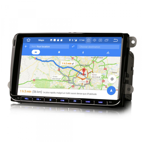 Navigatie auto 2 din, Pachet dedicat VW/SEAT/SKODA, Android 10 [4]