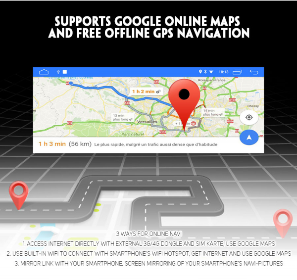 Navigatie auto, Pachet dedicat BMW, Android 10, GPS, WIFI,DAB+, 2GB RAM, 16GB memorie interna [5]