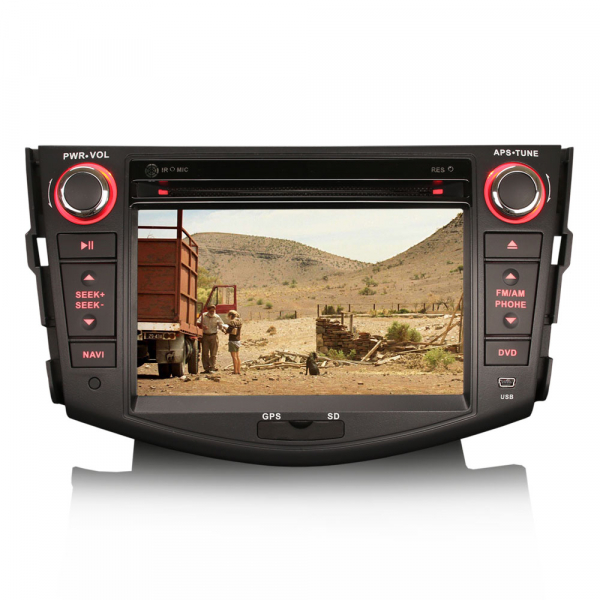 Navigatie auto, Pachet dedicat TOYOTA RAV 4,7 inch, Android 10, GPS, WIFI, DAB+,DVD, 2GB RAM, 16GB memorie interna [3]