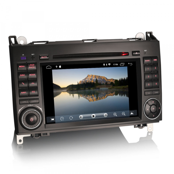 Navigatie auto 2 din, Pachet dedicat MERCEDES Benz A/B Class Vito Viano, Android 10 , WIFI+GPS, 7 inch,, DAB+,Quad core CPU, 2GB Ram,16GB memorie interna [2]