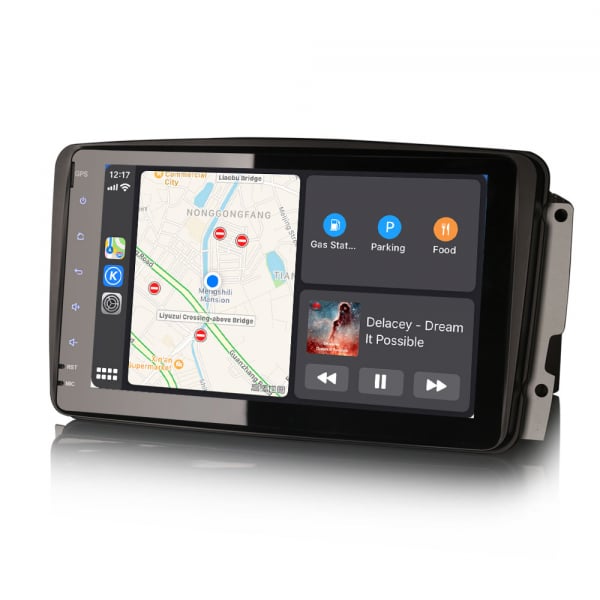 Navigatie auto, Pachet dedicat Mercedes C/CLK/G Class W209 Vito Viano  ,8 inch, Android 9.0, GPS, WIFI, DAB+ [6]