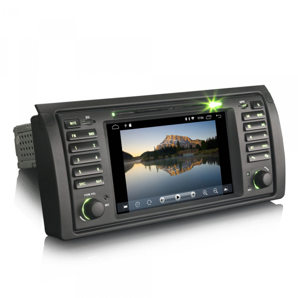 Navigatie auto, Pachet dedicat BMW seria 5 E39 E53 X5 M5, Android 10.0, 2GB RAM, 16GB memorie interna [2]