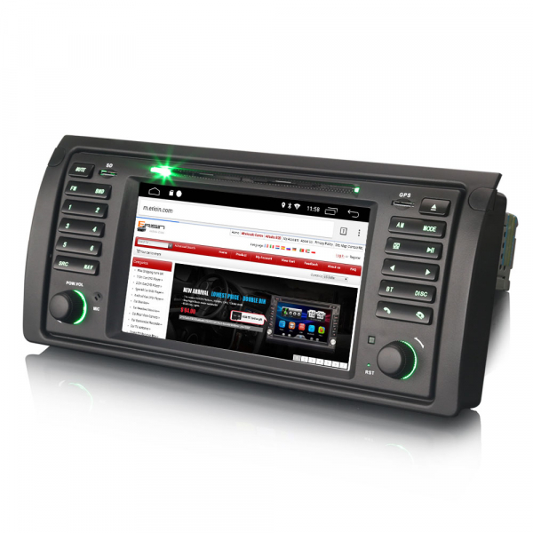 Navigatie auto, Pachet dedicat BMW seria 5 E39 E53 X5 M5, Android 10.0, 2GB RAM, 16GB memorie interna [3]