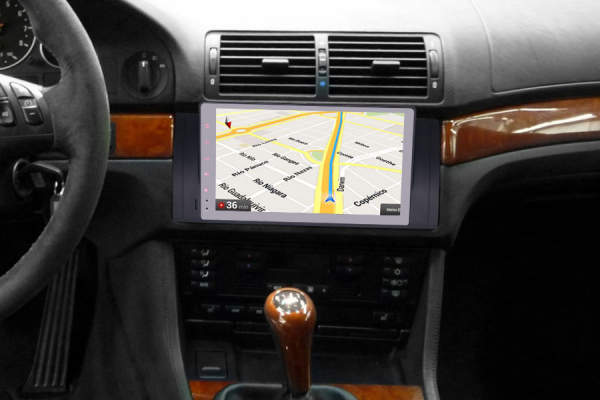 Navigatie auto 2 din, Pachet dedicat BMW M5 5er E39 E53 X5, Android 10 , WIFI+GPS, 9 inch,, DAB+,Quad core CPU, 2GB Ram,16GB memorie interna [6]