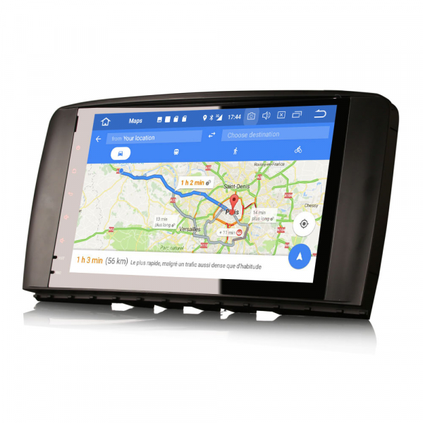 Navigatie auto 2 din, Pachet dedicat Mercedes R Class W251, Android 10, 9 inch [4]