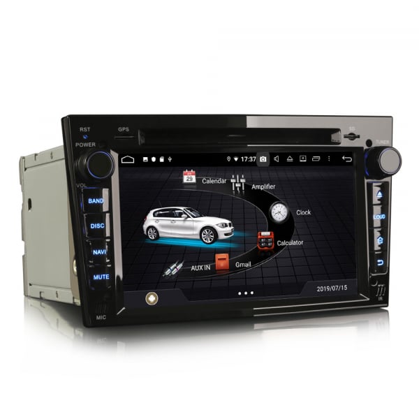 Navigatie auto, Pachet dedicat Opel Vauxhall Vivaro Astra Corsa Zafira ,8 Core, 7 inch, Android 9.0, GPS, WIFI, DAB+ [3]
