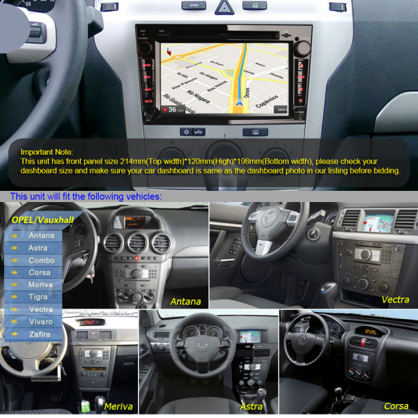 Navigatie auto, Pachet dedicat Opel Vauxhall Vivaro Astra Corsa Zafira ,8 Core, 7 inch, Android 9.0, GPS, WIFI, DAB+ [12]