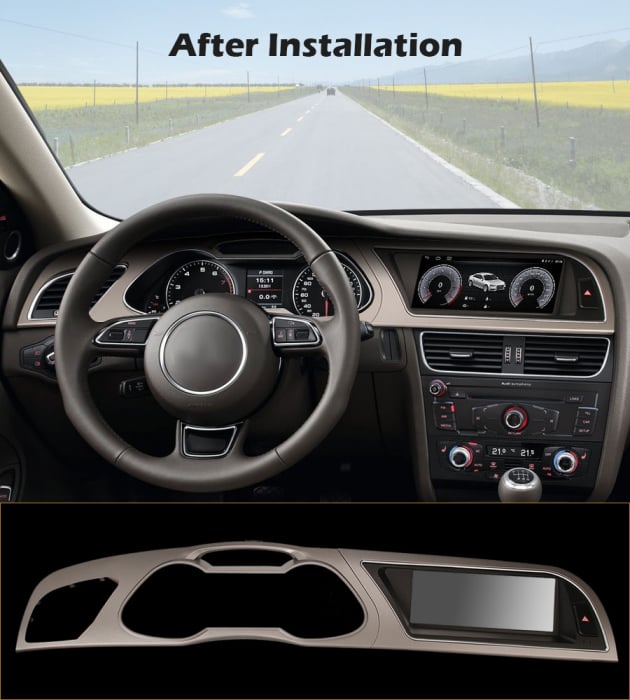 Navigatie auto, Pachet dedicat Audi A4 2013-2016,8.8 inch, Android 10 [8]