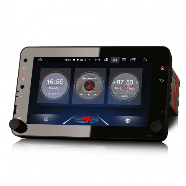 Navigatie auto 2 din, Pachet dedicat ALFA ROMEO Spider 159, Android 10.0, 7 inch [5]