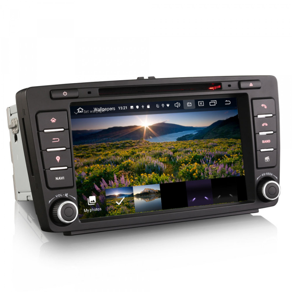 Navigatie auto, Pachet dedicat Skoda Superb Octavia, 8 inch, Android 11 [4]