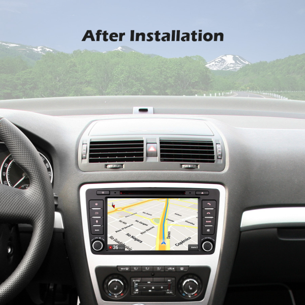 Navigatie auto, Pachet dedicat Skoda Superb Octavia, 8 inch, Android 11 [10]