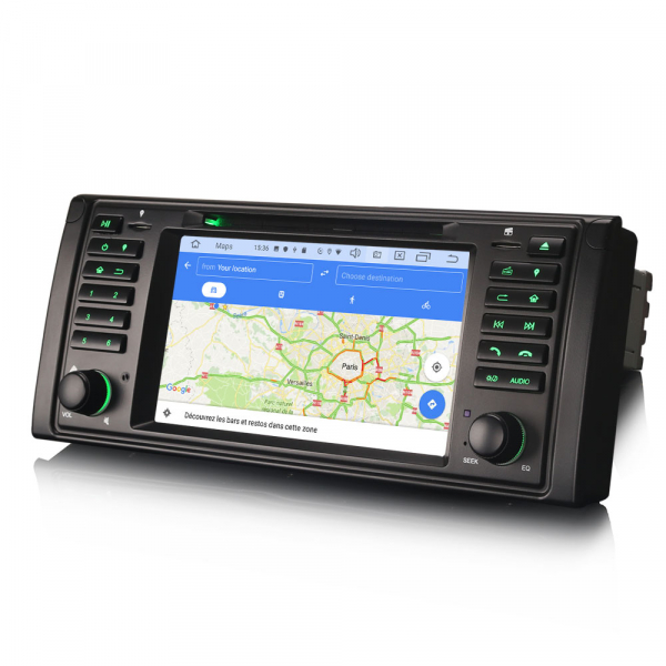 Navigatie auto, Pachet dedicat BMW Seria 5/M5/X5,7 inch, Android 10.0 [10]