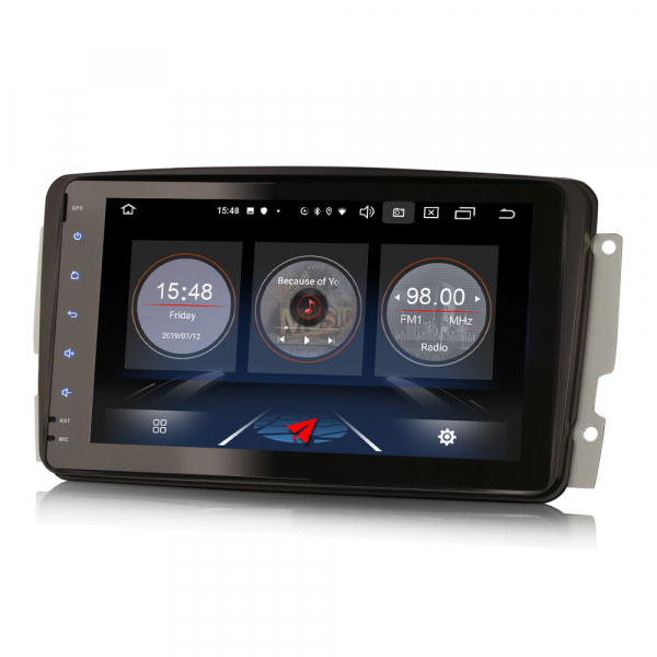 Navigatie auto, Pachet dedicat Mercedes Benz W203 Vito, Android 10.0, 8 inch [6]