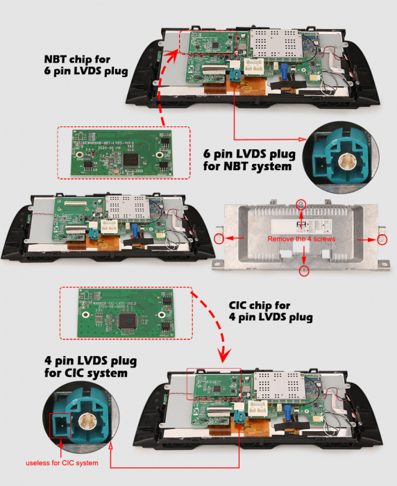 Navigatie auto, Pachet dedicat BMW F10/F11 CIC NBT ,10.25 Inch, Android 10.0, Octa Core [11]