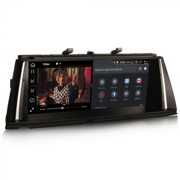 Navigatie auto, Pachet dedicat BMW Seria 7 F01/F02 CIC NBT, 10.25 Inch, Android 10.0, Octa Core [3]