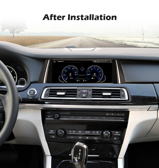 Navigatie auto, Pachet dedicat BMW Seria 7 F01/F02 CIC NBT, 10.25 Inch, Android 10.0, Octa Core [10]