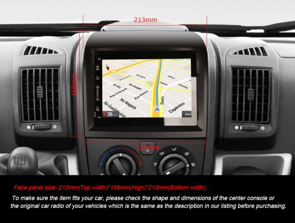 Navigatie auto, Pachet dedicat Fiat Ducato Citroen Jumper Peugeot Boxer , Android 10 [12]