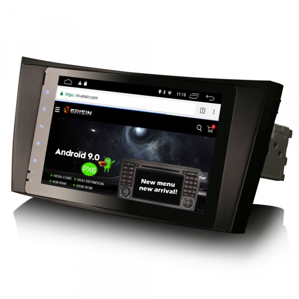 Navigatie auto , Pachet dedicat MERCEDES Benz, Android 10; 8 Inch [3]