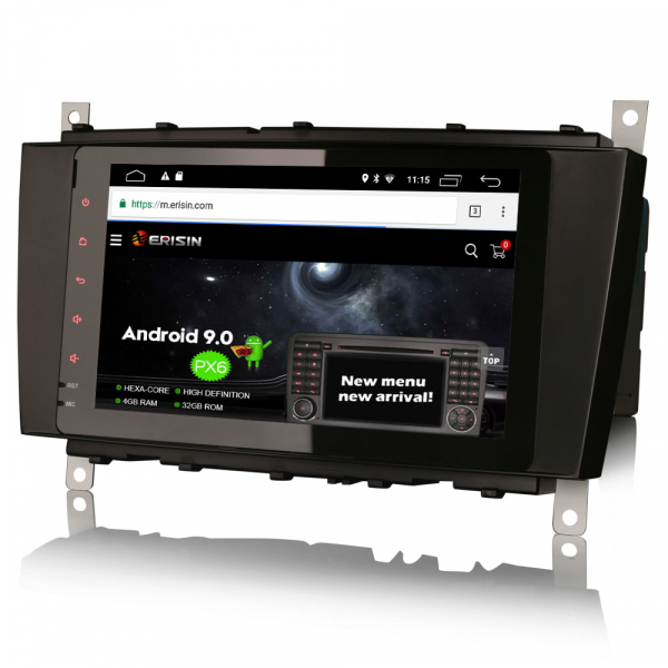 Navigatie auto, Pachet dedicat Mercedes BENZ, Android 10.0, 8 inch [2]