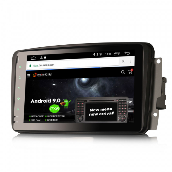 Navigatie auto, Pachet dedicat Mercedes BENZ, Android 10.0, 8 inch [3]