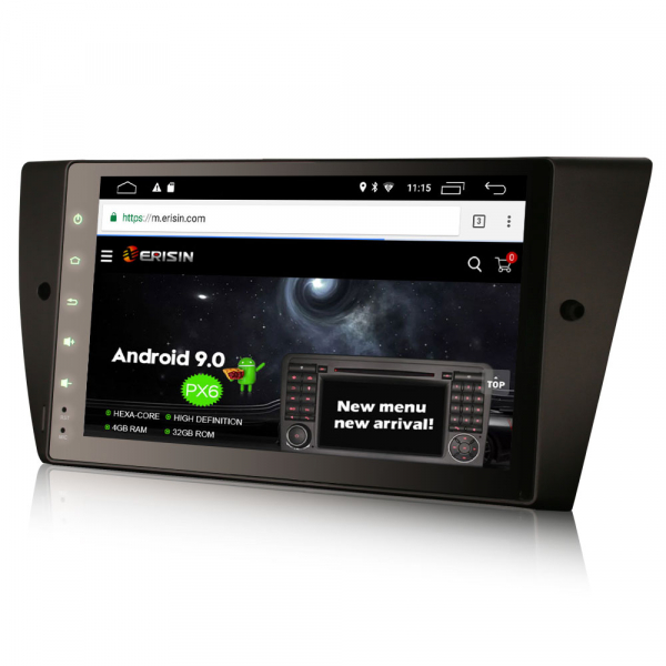 Navigatie auto, Pachet dedicat BMW Seria 3 ,8 inch, Android 10 [2]
