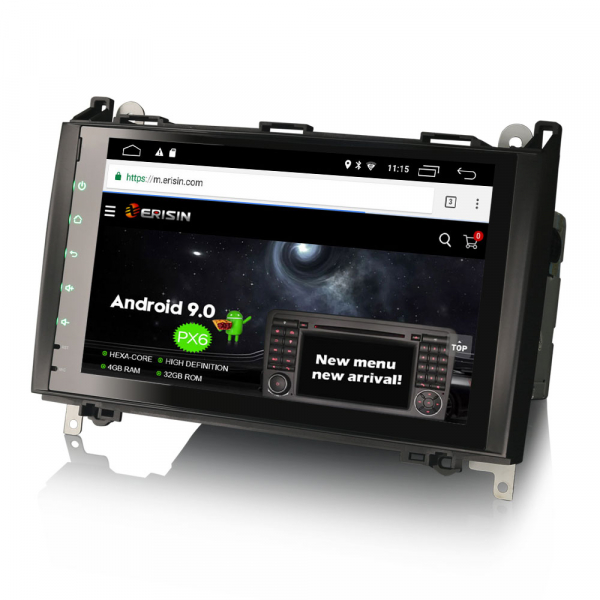 Navigatie auto, Pachet dedicat Mercedes BENZ, Android 10.0, 9 inch [3]