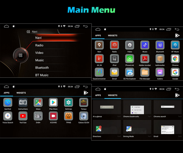 Navigatie auto, Pachet dedicat BMW Seria 5,9 inch, Android10.0 [9]