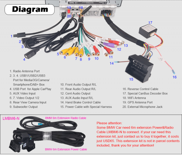 Navigatie auto, Pachet dedicat BMW Seria 5,9 inch, Android10.0 [11]