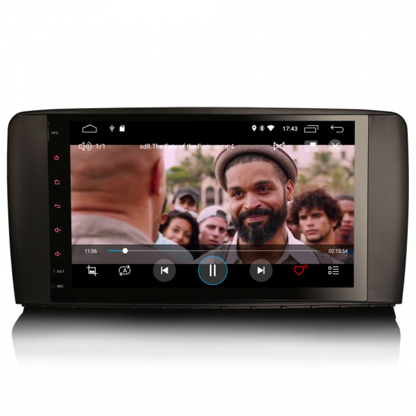 Navigatie auto, Pachet dedicat Mercedes BENZ R CLASS , Android 10.0, 9 inch [7]