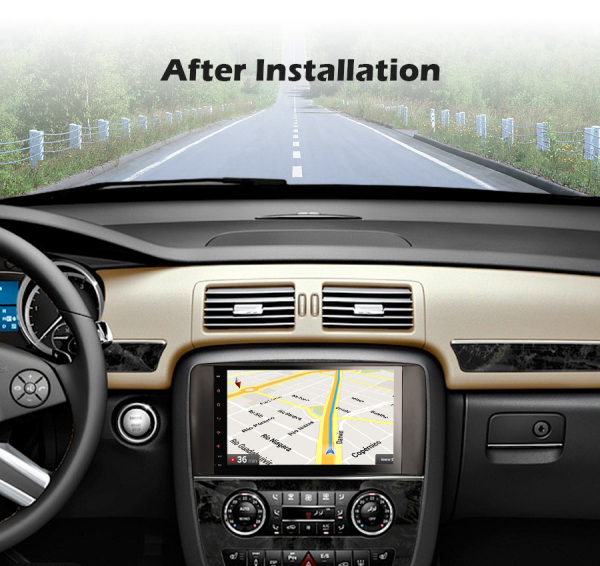 Navigatie auto, Pachet dedicat Mercedes BENZ R CLASS , Android 10.0, 9 inch [8]